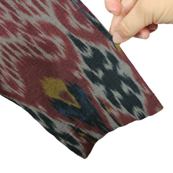 Dries Van Noten XS Cardigan Linen Cotton Button Front Multicolor Layering Piece - Picture 15 of 16